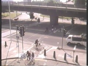 Bridge Road crossings under Hammersmith Flyover