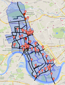 Handy hints – making a google map of your local wards | hfcycling